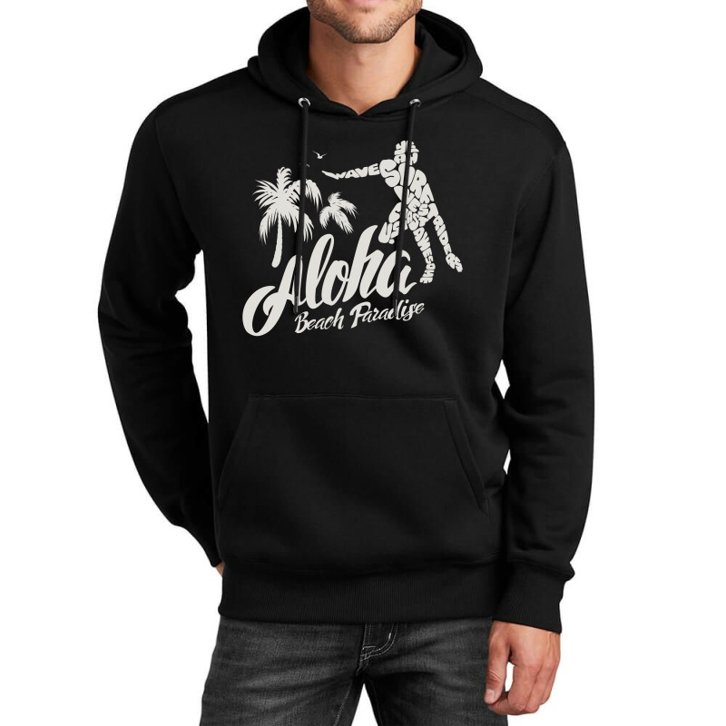 Aloha Beach Paradise Unisex Hoodie by Chiks | Artistshot