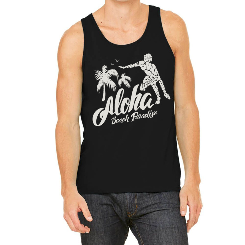 Aloha Beach Paradise Tank Top by Chiks | Artistshot