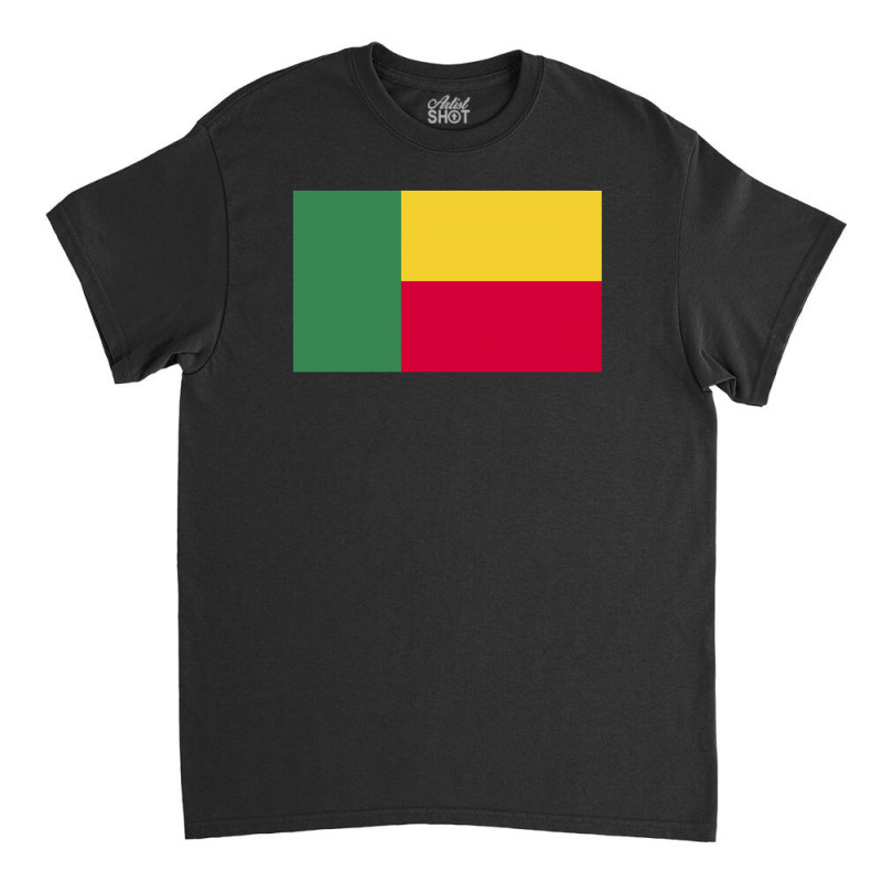 Benin Flag Classic T-shirt by autlu2024 | Artistshot