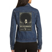 Black Power Ladies Denim Jacket | Artistshot