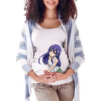 Shadman,shadbase,cartoon,badass,vulture,anime,text,outer Banks,hallowe Maternity Scoop Neck T-shirt | Artistshot