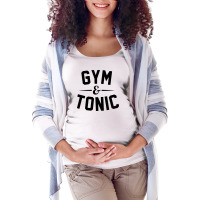 Gym And Tonic Maternity Scoop Neck T-shirt | Artistshot