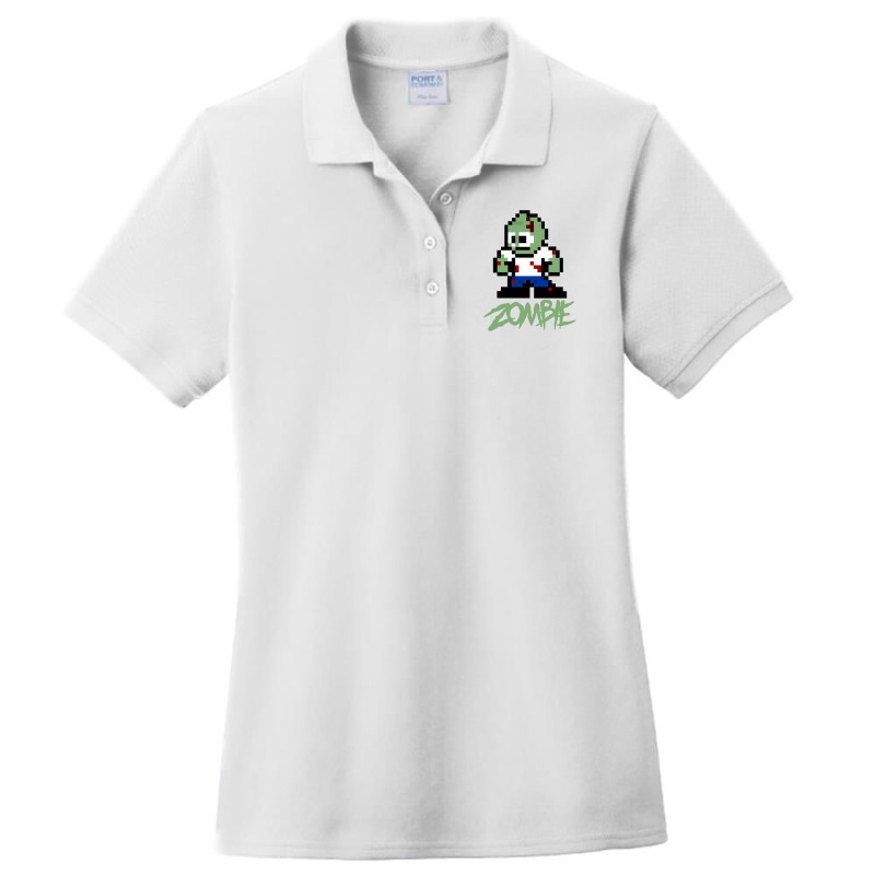 Bit Zombie Ladies Polo Shirt | Artistshot