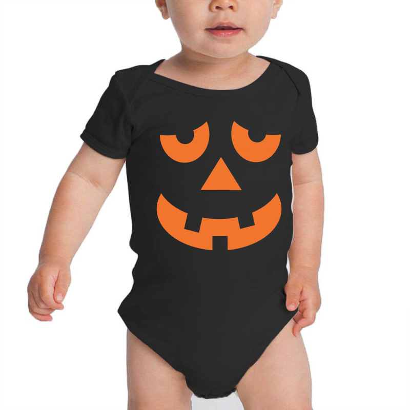 Halloween Costume Face Baby Bodysuit by Qudkin | Artistshot