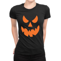 Halloween Costume Face Ladies Fitted T-shirt | Artistshot