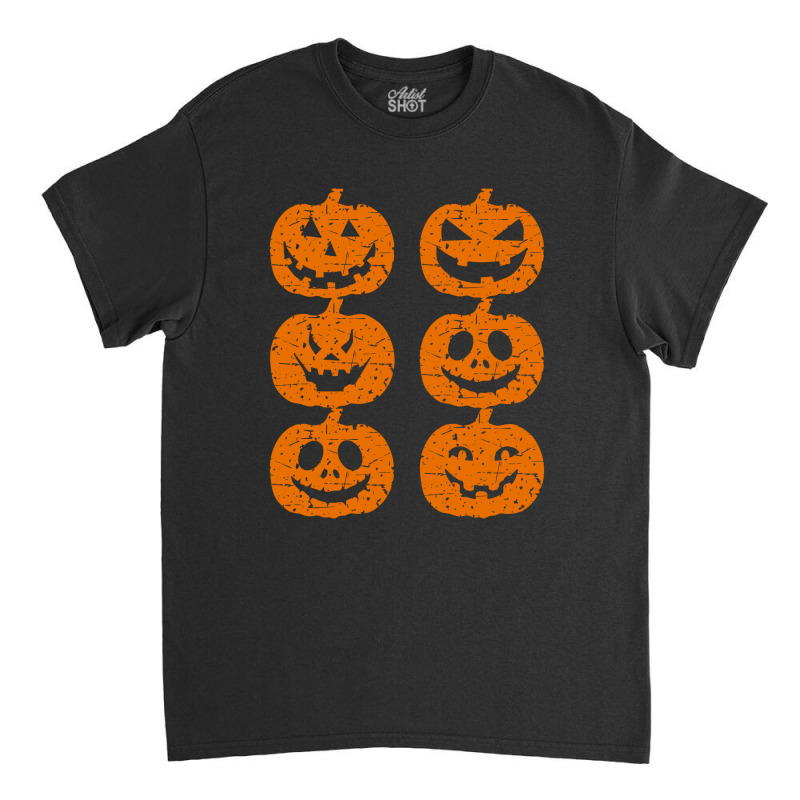 Pumpkin Crew Retro Squad Classic T-shirt by Qudkin | Artistshot