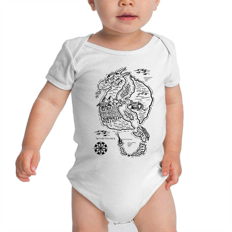 Quest For The Dragon Heart Baby Bodysuit by Megumi | Artistshot