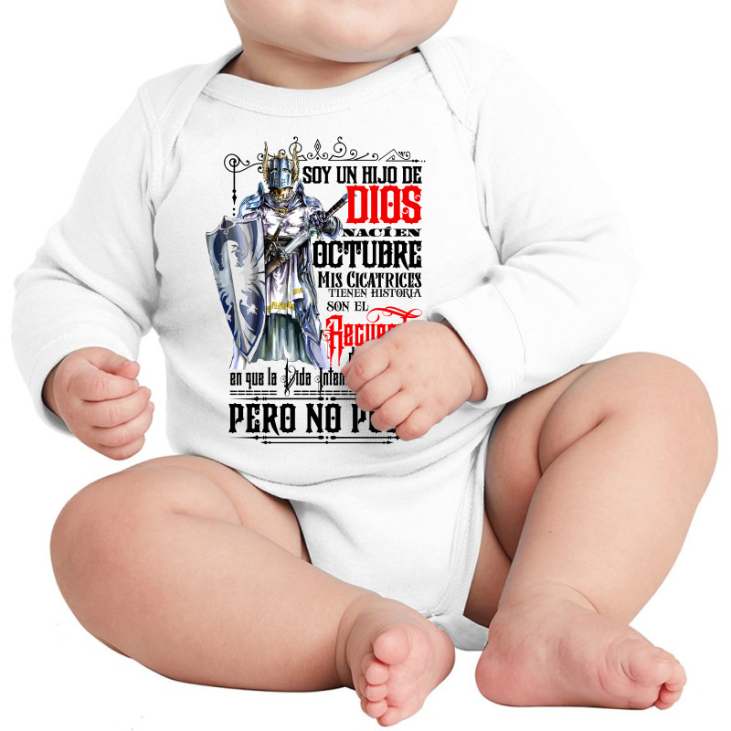 Soy Un Hijo De Dios Long Sleeve Baby Bodysuit | Artistshot