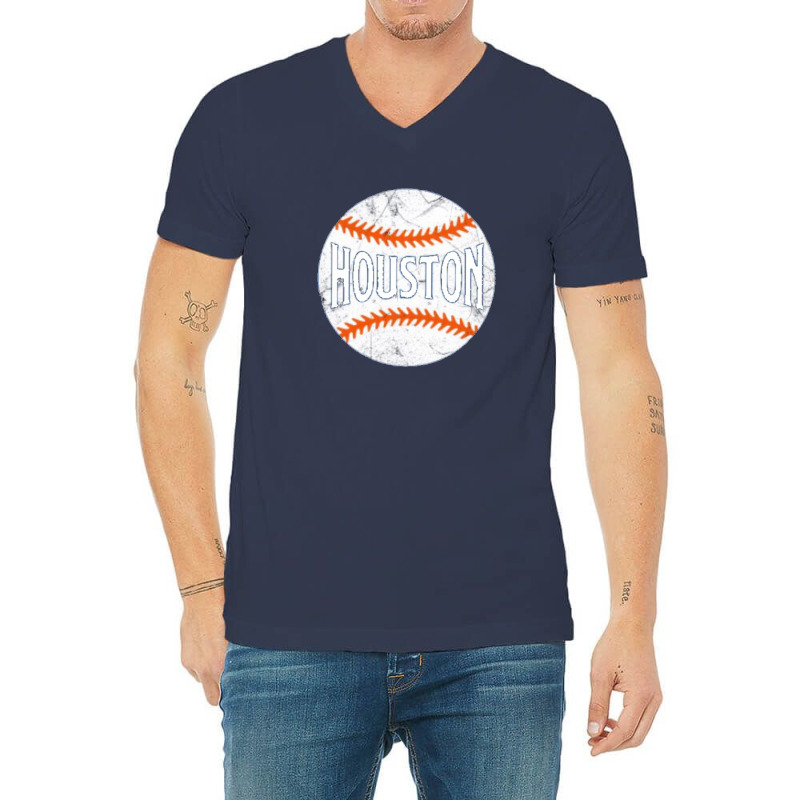 Baseball V-Neck Tee by sisilia fatmala | Artistshot