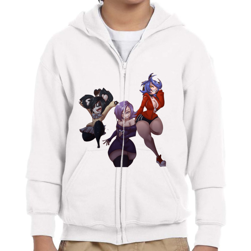 Shadman,shadbase,cartoon,badass,vulture,anime,text,outer Banks,hallowe Youth Zipper Hoodie by Ha Thu | Artistshot