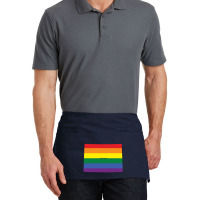 Colorado Rainbow Flag Waist Apron | Artistshot