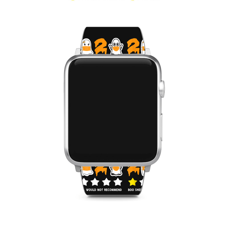 2020 Review One Star Rating Boo Sheet Apple Watch Band | Artistshot