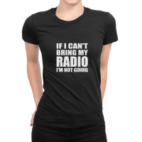 Amateur Ham Radio Operator Dad Grandpa Funny Gift Ladies Fitted T-shirt | Artistshot