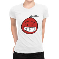 Weird Smile Ladies Fitted T-shirt | Artistshot