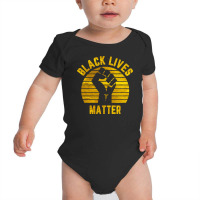 Black Lives Matter Gold Baby Bodysuit | Artistshot