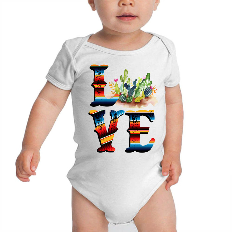 Cactus Love Baby Bodysuit by autlu2024 | Artistshot