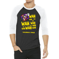 Waluigi Voice ( Wah ) 3/4 Sleeve Shirt | Artistshot