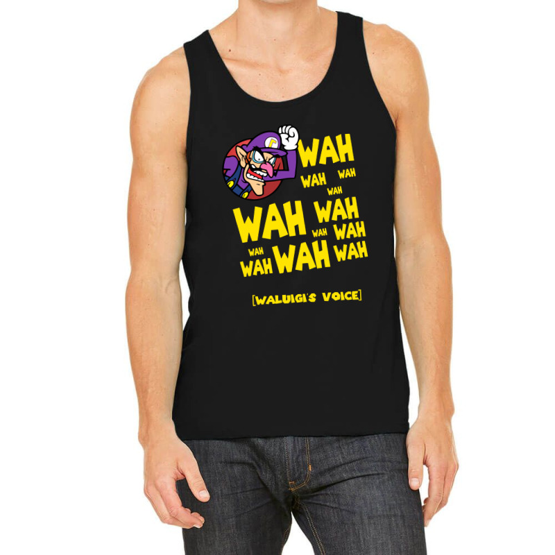 Waluigi Voice ( Wah ) Tank Top by agus loli | Artistshot