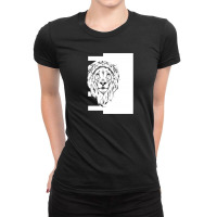 Lion Ladies Fitted T-shirt | Artistshot