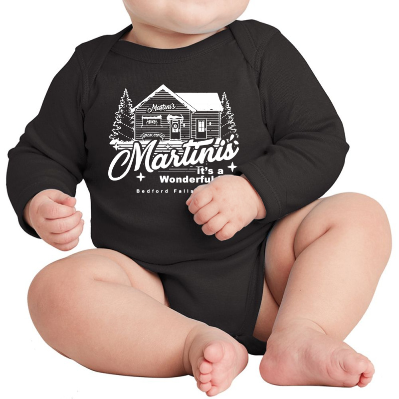 Martini's Wonderful Long Sleeve Baby Bodysuit by Mito220 | Artistshot