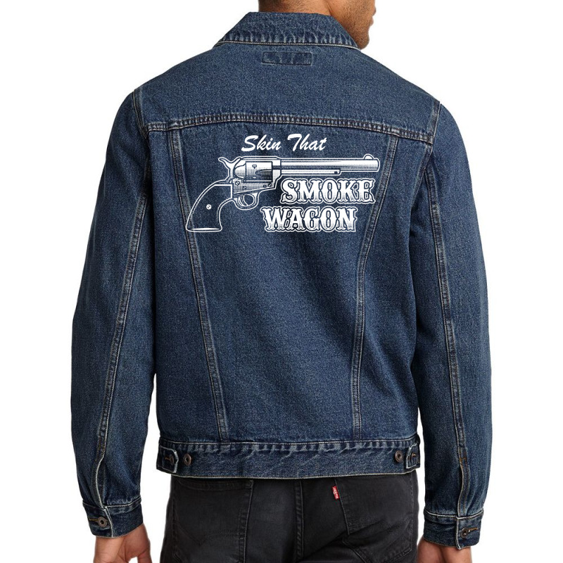 Skin That Smokewagon Men Denim Jacket | Artistshot