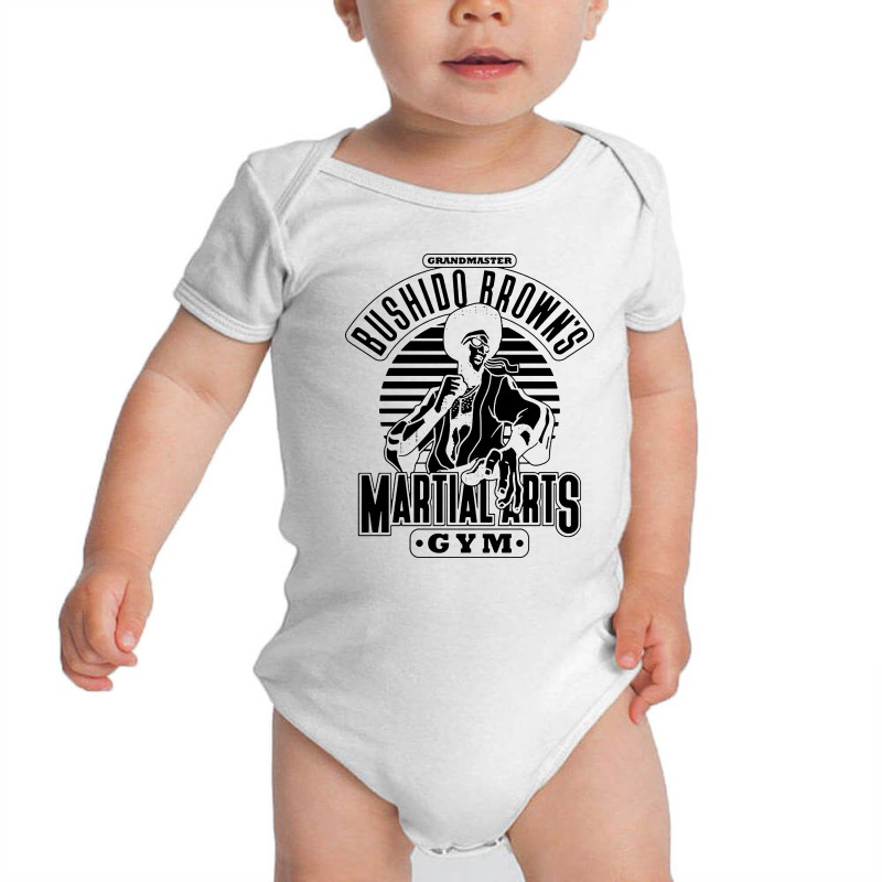 The Grandmaster Browns Martial Arts Gym Baby Bodysuit | Artistshot