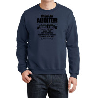 Being An Auditor Copy Crewneck Sweatshirt | Artistshot