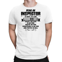 Being An Inspector Copy T-shirt | Artistshot