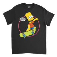 The Simpsons Bart Simpson Eat My Shorts Premium T Shirt Classic T-shirt | Artistshot