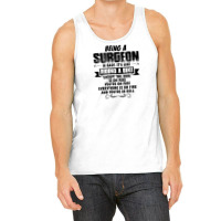 Being A Surgeon Copy Tank Top | Artistshot