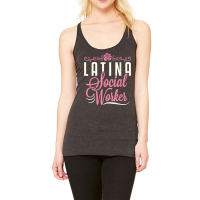 Latina Social Worker Lcsw Women Latinx Hispanic T Shirt Racerback Tank | Artistshot