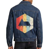 Retro Synthesizer Adsr Men Denim Jacket | Artistshot