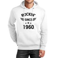 Gift For 60 Year Old: Classic Rock 1960 60th Birthday Unisex Hoodie | Artistshot