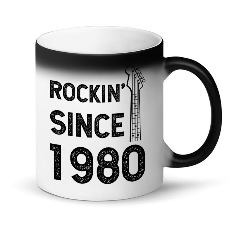 Gift For 40 Year Old: Classic Rock 1980 40th Birthday Magic Mug | Artistshot