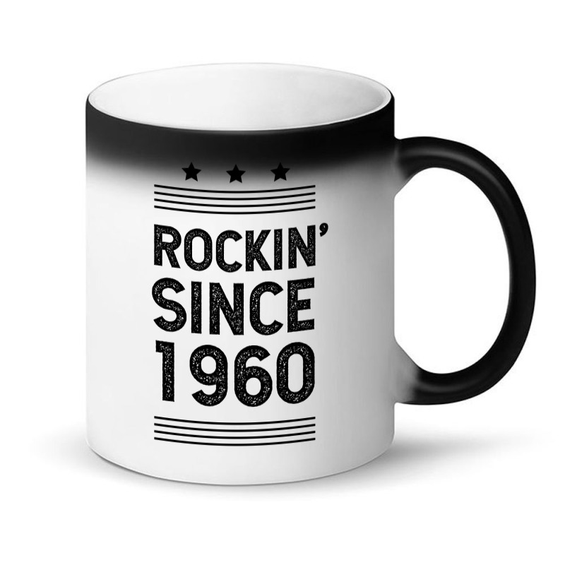 Gift For 60 Year Old: Classic Rock 1960 60th Birthday Magic Mug | Artistshot