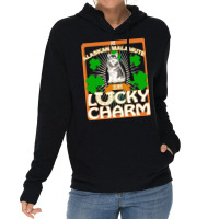 Alaskan Malamute T  Shirt My Alaskan Malamute Is My Lucky Charm   Gift Lightweight Hoodie | Artistshot