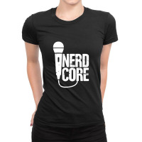 Nerdcore Ladies Fitted T-shirt | Artistshot