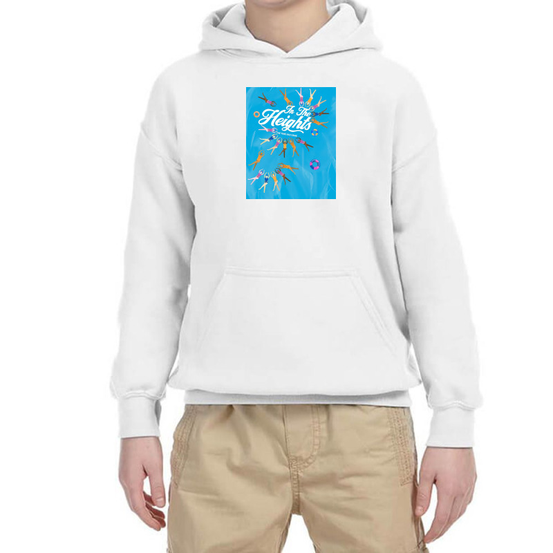 Blue Heights Youth Hoodie by Wayne-Shop | Artistshot