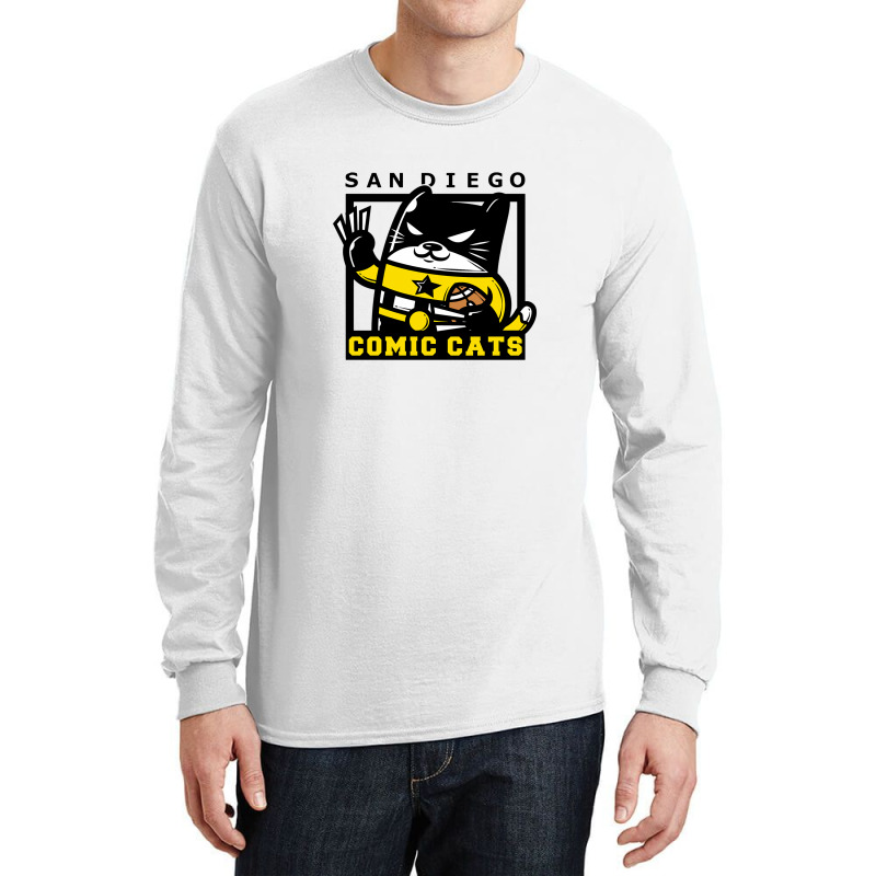 Cat Hero Long Sleeve Shirts | Artistshot