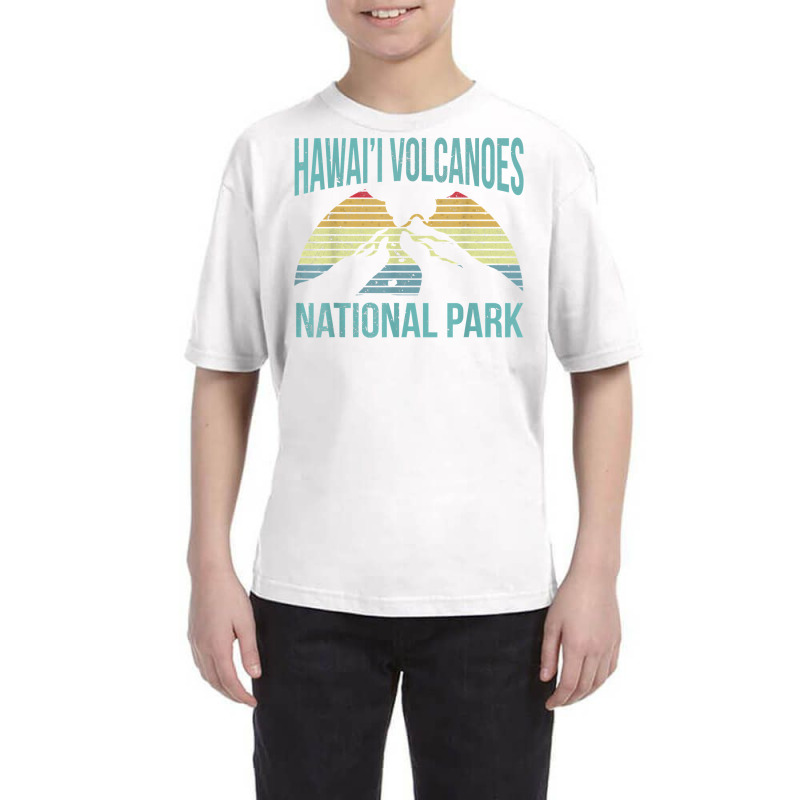 Retro Vintage National Park   Hawaii Volcanoes National Park T Shirt Youth Tee by kadejahdomenick | Artistshot