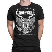 Team Campbell Lifetime Member T-shirt | Artistshot