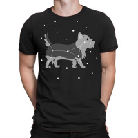 Dog Yorkshire Terrier Constellation Puppy Animal T-shirt | Artistshot