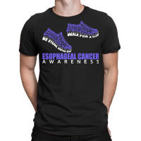 Esophageal Cancer Awareness T  Shirt Esophageal Cancer Awareness Shoes T-shirt | Artistshot