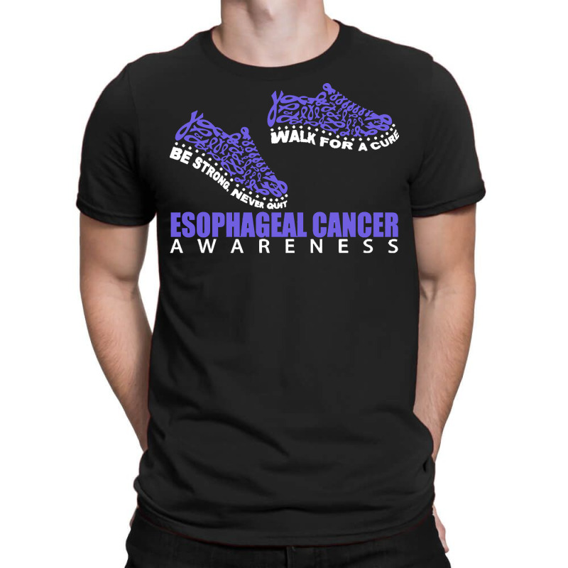 Esophageal Cancer Awareness T  Shirt Esophageal Cancer Awareness Shoes T-Shirt by rico96716 | Artistshot