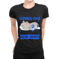 Esophageal Cancer Awareness T  Shirt I Have Esophageal Cancer I'm Allo Ladies Fitted T-shirt | Artistshot