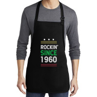 Gift For 60 Year Old: Classic Rock 1960 60th Birthday Medium-length Apron | Artistshot