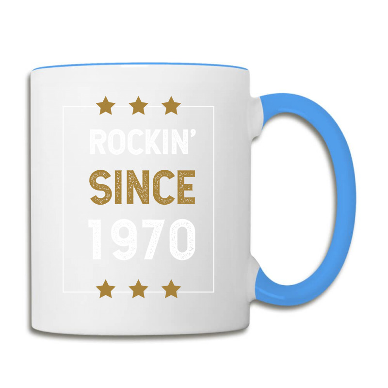 Gift For 50 Year Old: Classic Rock 1970 50th Birthday Coffee Mug | Artistshot