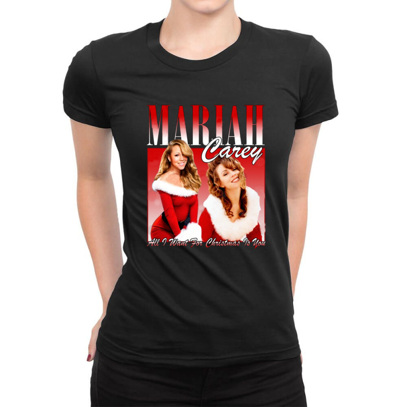 Mariah Carey Vintage Ladies Fitted T-Shirt by BLEU HEAVEN | Artistshot