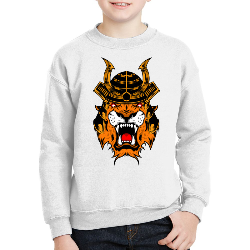 Tiger Head Vector Youth Sweatshirt | Artistshot