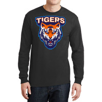 Tiger Head Vector Long Sleeve Shirts | Artistshot